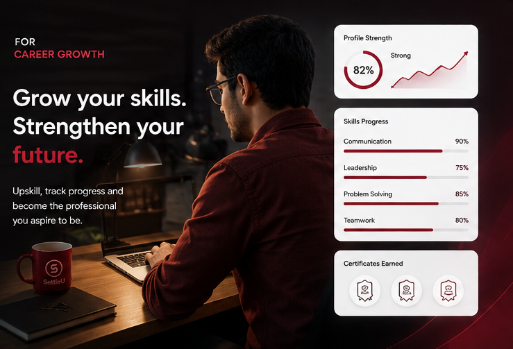 Professional improving skills and career profile